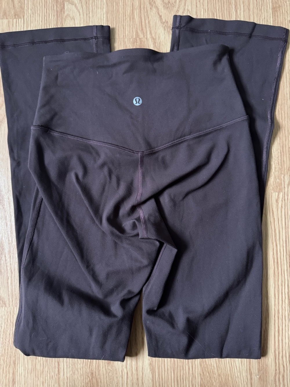 lululemon athletica Dark Brown Align Mini Flare leggings